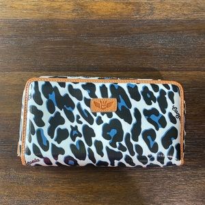 Consuela Blue Jag Wallet